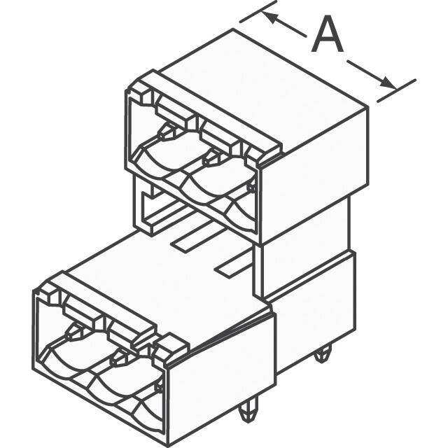 1776166-3 TE Connectivity AMP Connectors  Headers Plugs and Sockets